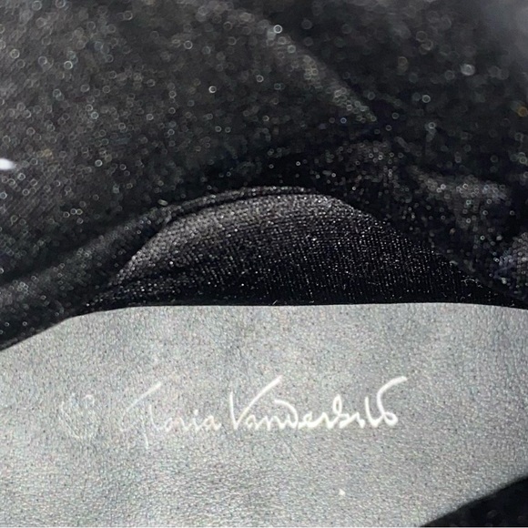 Gloria Vanderbilt Black Riding Style Boots - Picture 4 of 8